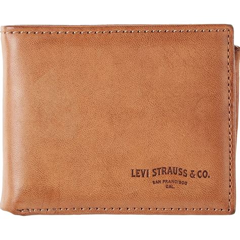 levi rfid wallet credit card holder just one pocket|rfid wallet with id.